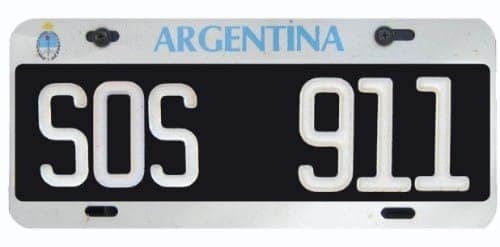 Mensajes ocultos en las placas