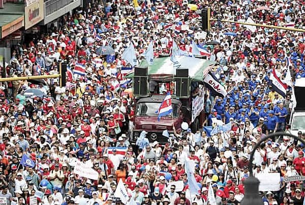 Una huelga a la antigua