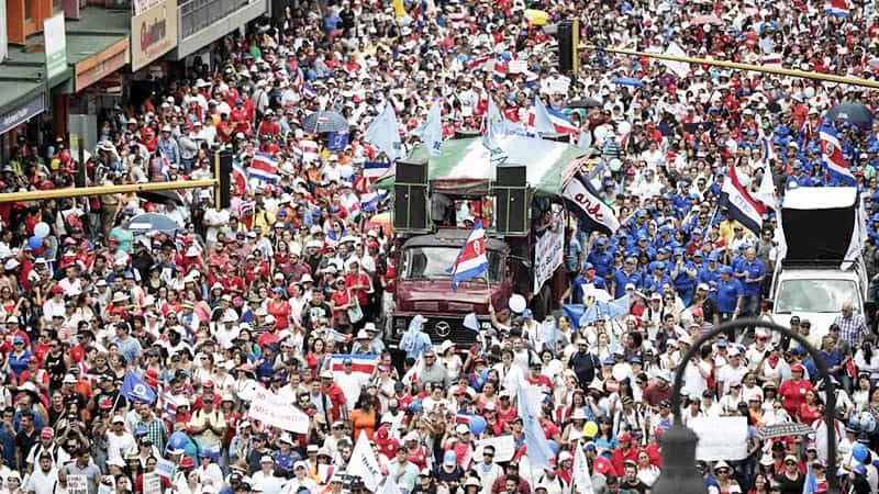 Una huelga a la antigua