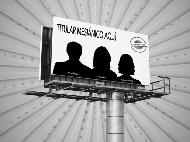 Un cartel no gana elecciones